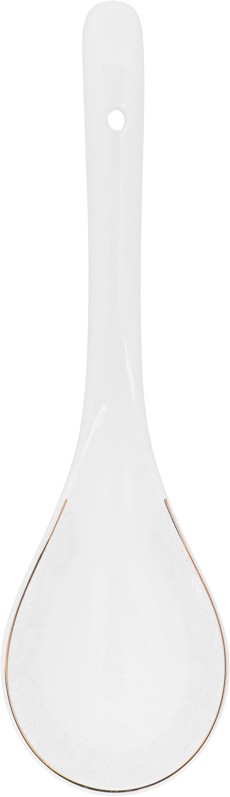 طقم سفرة بورسلان دانيا، 77 قطعة - ابيض ذهبي product image 14