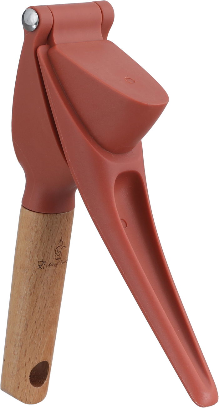 هراس ثوم استيل بلاستيك السيف غاليري، 17×4 سم، يد خشب - طوبي product image 3