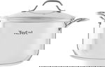 Tefal Stainless Steel Saucepan with Glass Lid, 26 cm - Silver product image 1