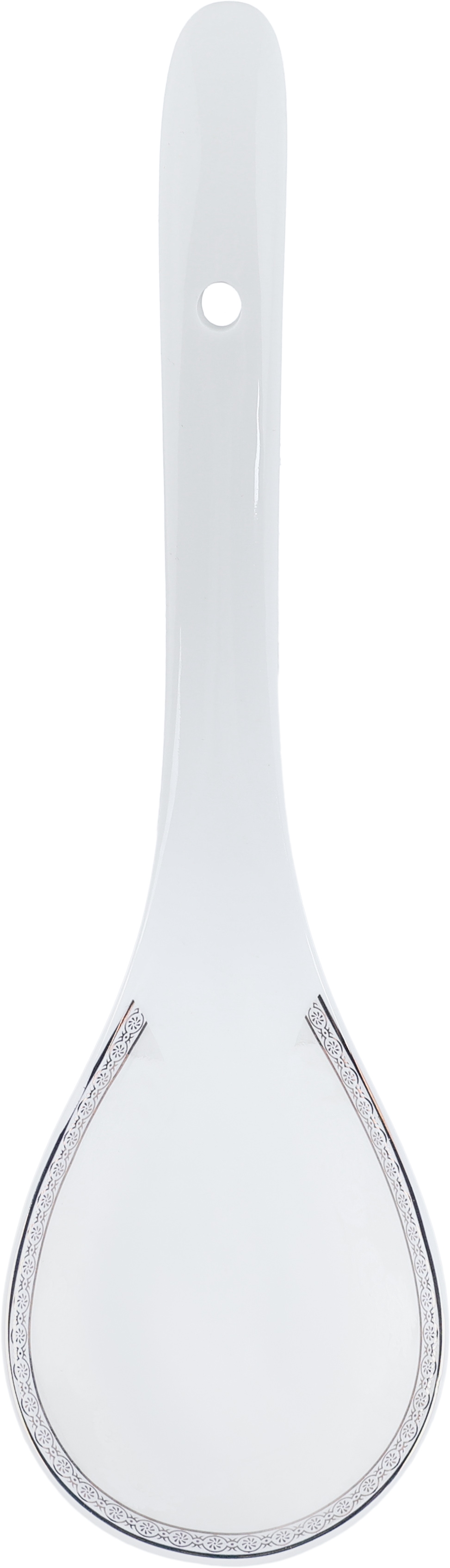 Dania Porcelain Dining Serving Set, 75 Pieces, Engraved - White product image 8