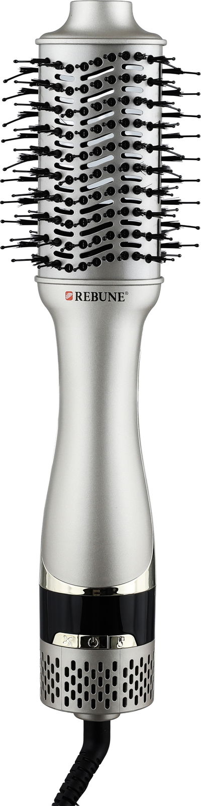 مصفف شعر ريبون، 1200 واط، 8x35 سم، شاشة عرض LCD - فضي أسود product image 1