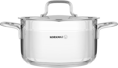 Korkmaz Alpha Steel Cookware Set, 11 Pieces - Silver product image 3