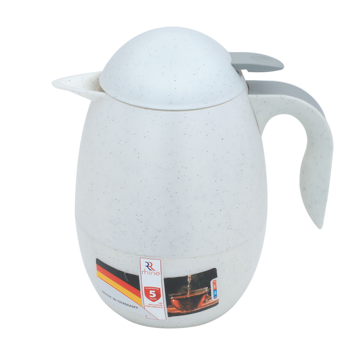 Rhine thermos, 2 litres, plastic outer shell - pearl product image 2
