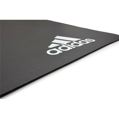 بساط يوغا سيليكون أديداس، 180×60×0.5 سم - رمادي product image 3