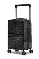 طقم شنط سفر بولي كربونات ليمرا، 20 24 بوصة، 4 عجلات، بزاوية 360 درجة، OT-9004 - اسود product image 3