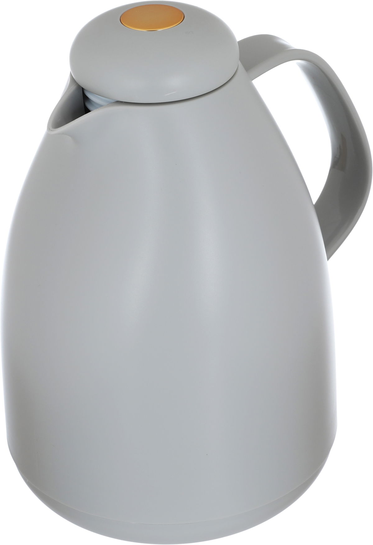 Al Saif Gallery Pro Penguin Thermos, 1 liter, glass inner container, plastic outer shell - dark gray product image 3