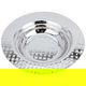 Noa Steel Al Saif Gallery Plate, Round - Gold product image 1
