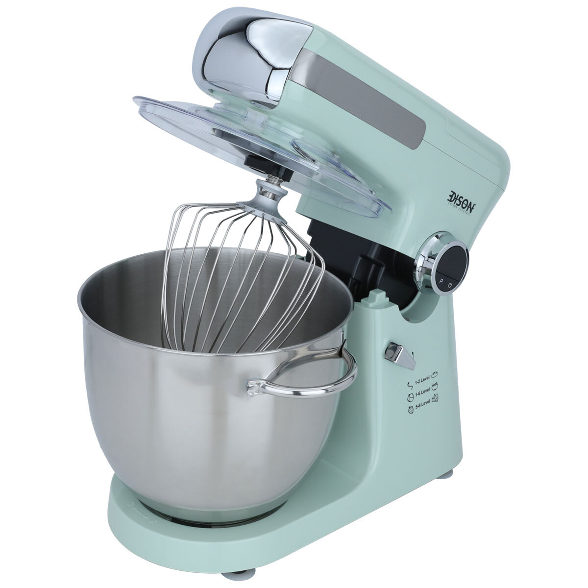 Edison Fm162 Digital Electric Kneading Machines, 2000 Watt, 10 Liter, 8 Speeds, 4 Functions - Light Green product image 6