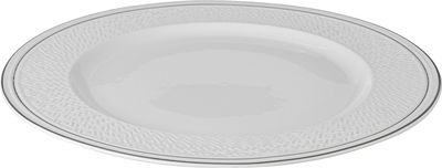 Al Saif Gallery Porcelain Plate, 8 inches, 20x20x2 cm, Round - White product image 2