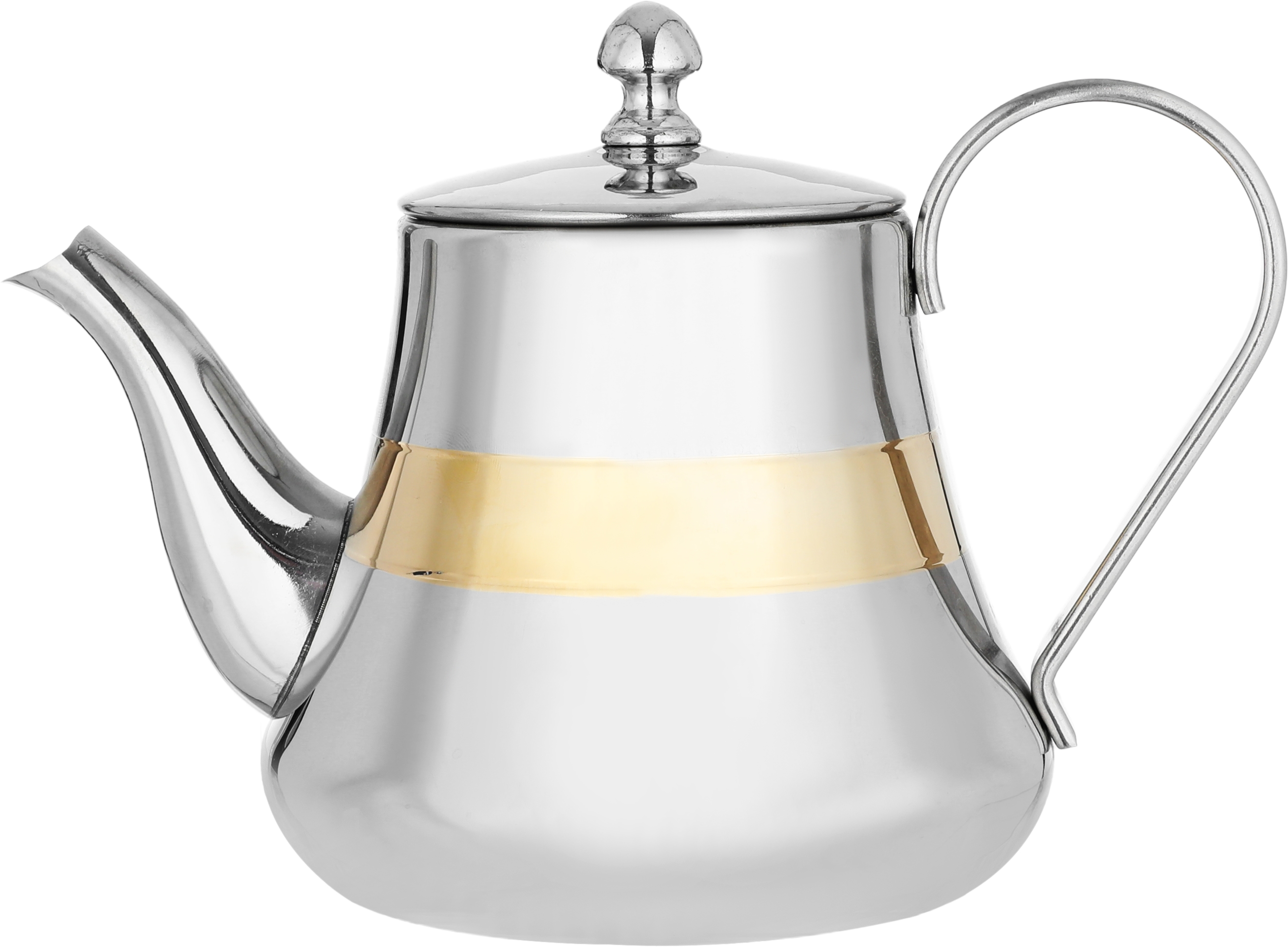 طقم ابريق شاي استيل السيف غاليري، 3 قطع - فضي product image 2