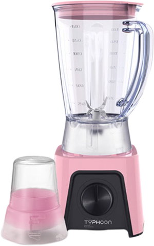 خلاط كهربائي و مطحنة تايفون، 350 واط، 1.5 لتر، TY-02-004 P - بينك product image