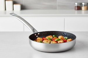 طاوة استيل كوركماز، 2 لتر، 26x6.5 سم - فضي product image 2