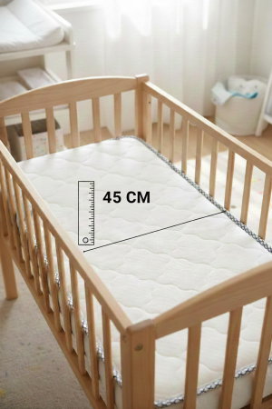 مرتبة سرير اطفال فان مومنت، 90×45×9 سم - ابيض product image 2