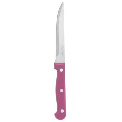 طقم سكاكين مشرشر استيل السيف غاليري، بيد بلاستيك، 6 قطع - ملون product image 5