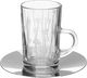 طقم تقديم بيالات و فناجين زجاج السيف غاليري، 25 قطعة مع سكرية - شفاف product image 2