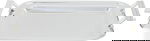 Alsaif Gallery Steel Tofry Set, 3 Pieces - Silver product image 3