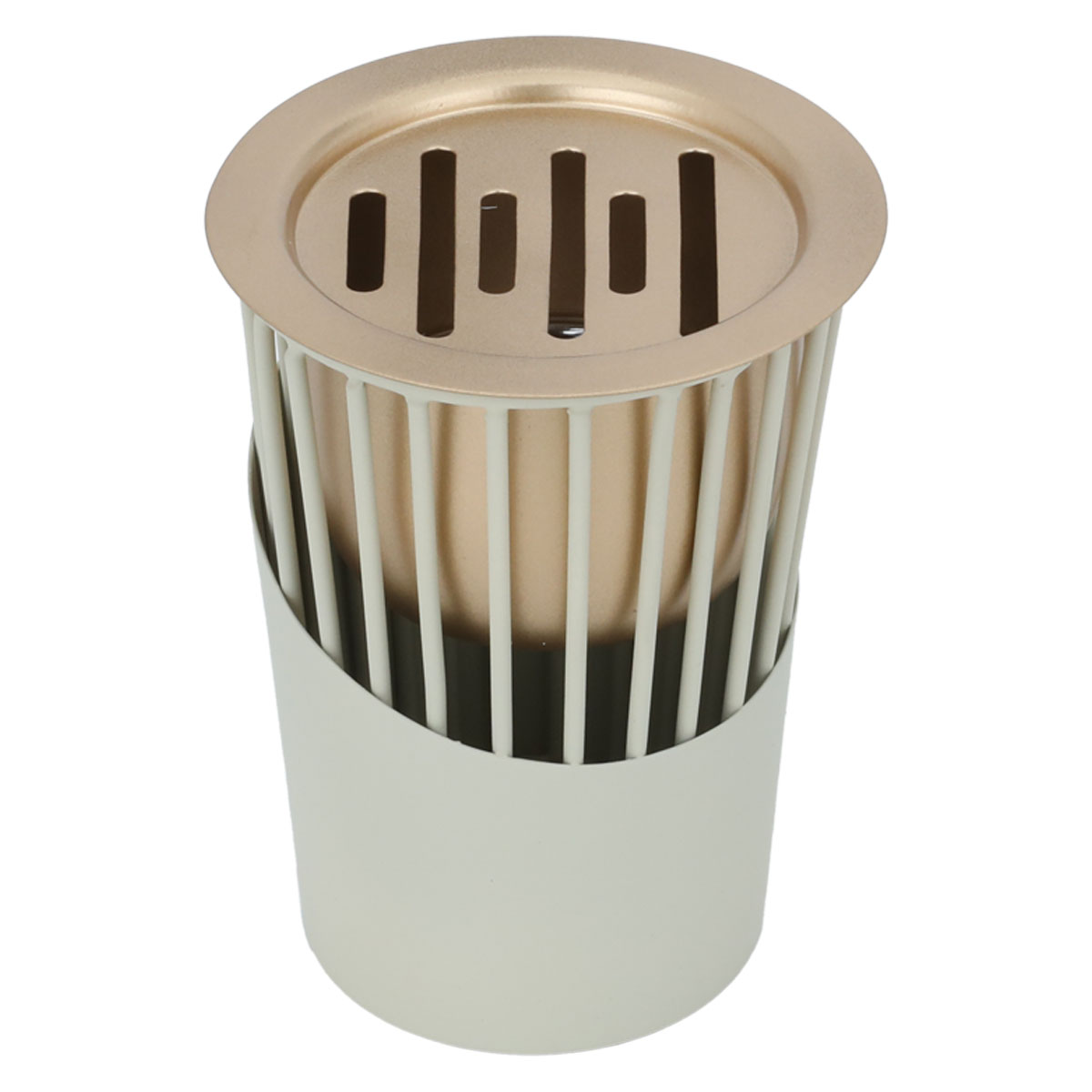 Al Saif Gallery Steel incense burner - light beige product image 2