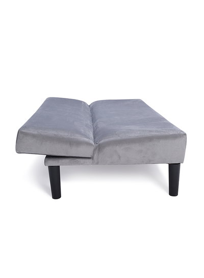 كنبة سرير نوفا خشب كندي باك كومفورت، 170x55 سم، قماش جاكوار - رمادي product image 6