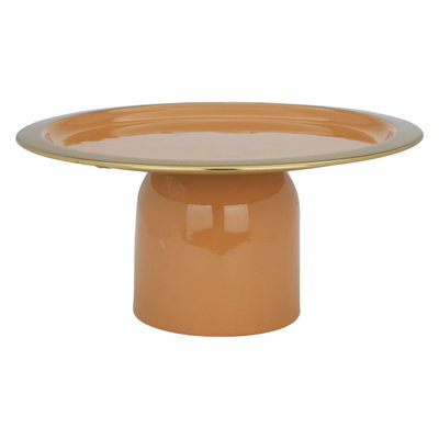 استاند بورسلان السيف غاليري، دائري، قاعدة - بني product image 2