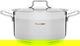 طقم قدور استيل هاشفير، 10 قطع - فضي product image 3