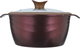 طقم قدور جرانيت تيتانيوم نيوكلاين، 10 قطع، غطاء زجاج - احمر غامق product image 11