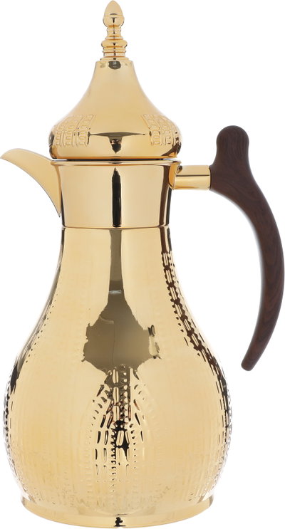 طقم ترامس هيلة استيل السيف غاليري، قطعتين، 1.2 /1.2لتر، حافظة داخلية زجاج - ذهبي product image 9