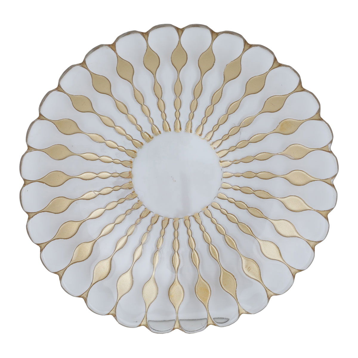 صحن حلا زجاج السيف غاليري، 2×21×21 سم، دائري - شفاف product image