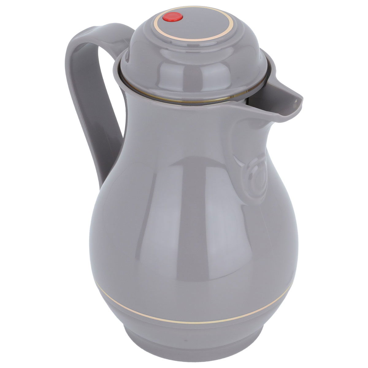 Rotpont Thermos, 500 ml, plastic outer shell, glass inner shell, plastic outer shell - gray product image 2
