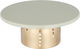 Al Seif Gallery Gold Cake Stand with Base, 21x21x8 cm - Beige product image 2