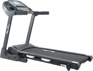 جهاز جري هيلثي كير، وزن 130 كجم، قوة 4 حصان، 80 برنامج، LED، 1-22 كم/ساعة، شاشة 7 بوصة، LCD - اسود product image