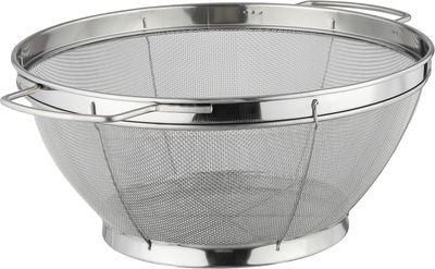 مصفاة ستانلس استيل السيف غاليري، 25 سم، دائري عميق، مسكتي يد - فضي product image 3