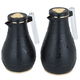 Al Saif Gallery Karam thermos set, 1/0.65 litre, Islamic pattern, thermal glass inner shell, plastic outer shell - black product image 2