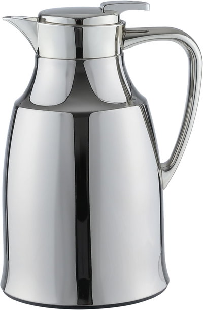 Al Saif Gallery Diriyah Thermos, 1 liter, thermal glass inner container, steel outer shell - silver product image 2