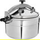 Alsaif Plus Aluminum Pressure Cooker, 40 litres, 43 cm - Silver product image 2