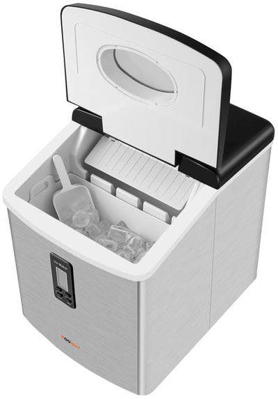 صانعة ثلج كولن، 130 واط، 15 كجم، 3.2 لتر ، 808100009 - فضي product image 5