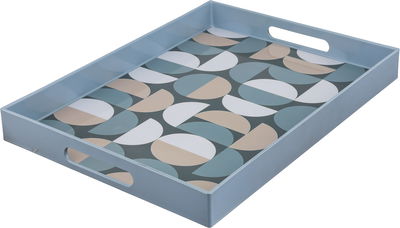 Al Saif Gallery Plastic Serving Tray, 48 x 35.5 x 4 cm, Rectangular - Multicolor product image 2