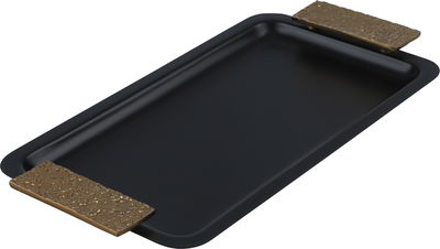 طوفرية استيل السيف غاليري، 40x20x2 سم - اسود ذهبي product image 1