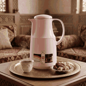 ترمس ماركوتيك الراين، 1 لتر، حافظة داخلية زجاج - وردي product image 2