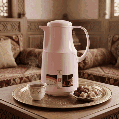 ترمس ماركوتيك الراين، 1 لتر، حافظة داخلية زجاج - وردي product image 2