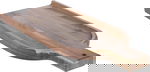 لوح تقديم خشب بيد جانبية السيف غاليري، 36×14×2 سم - بني product image 2