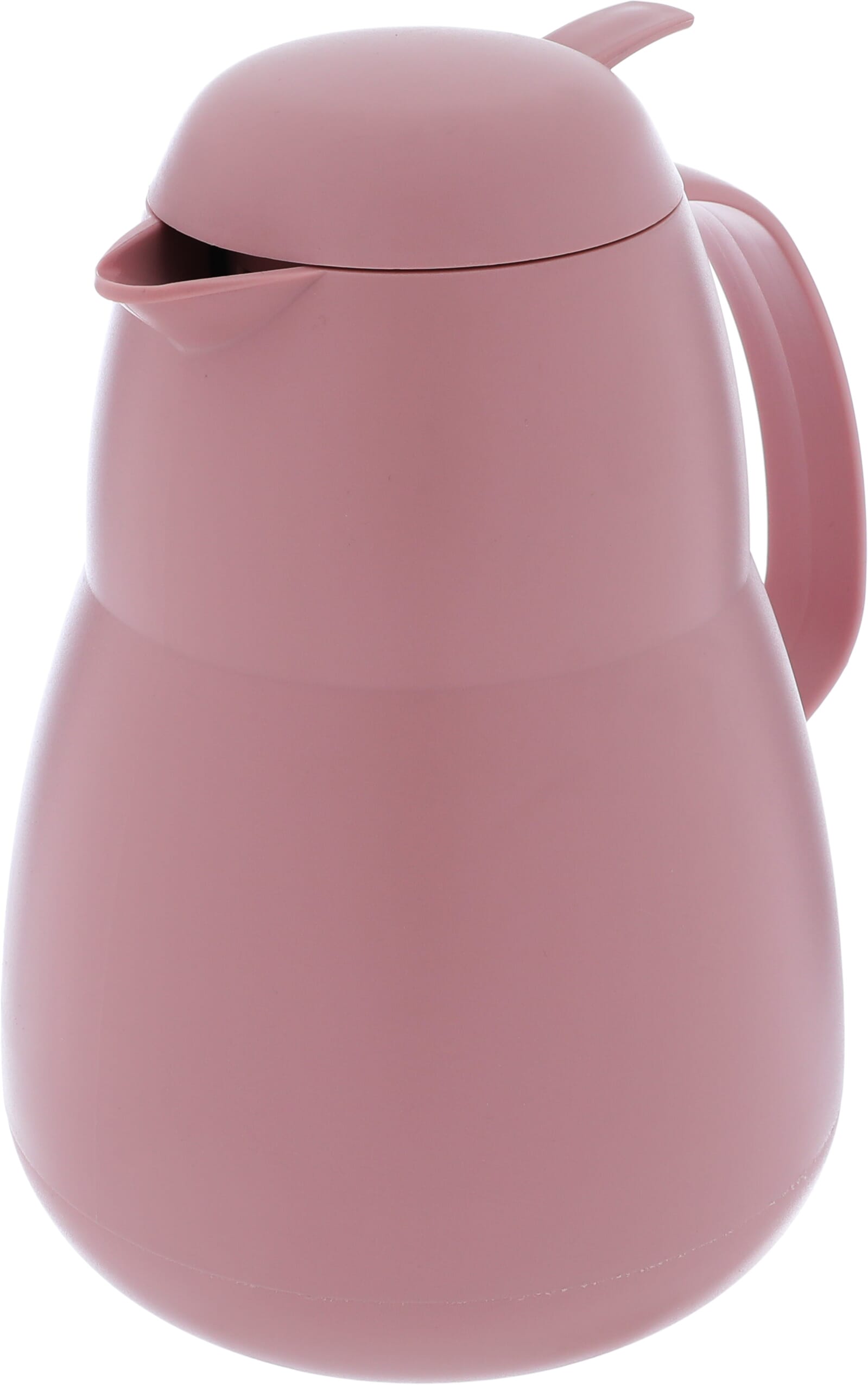 Helios glass thermos, 1 liter, plastic outer shell - dark pink product image 3