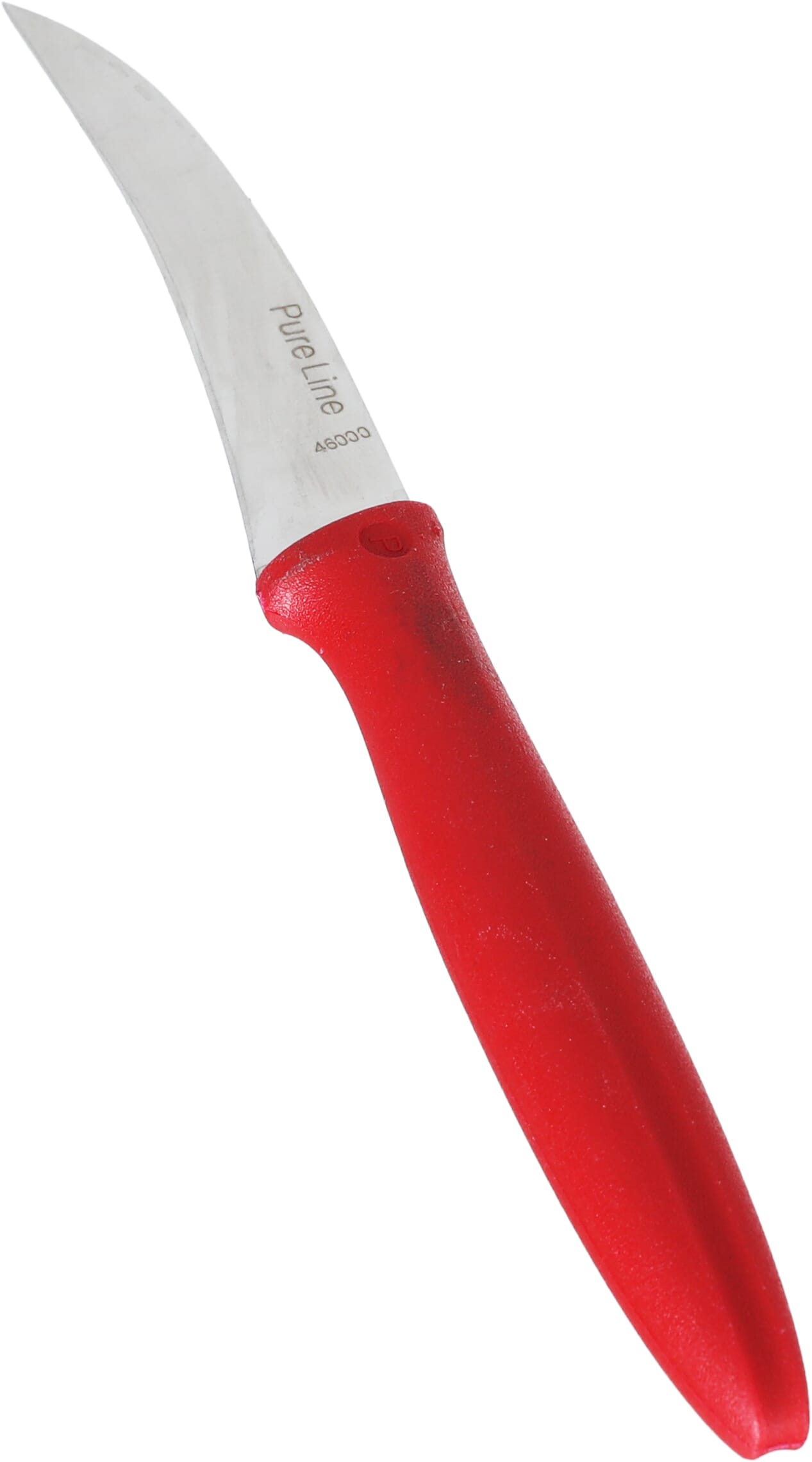 Alsaif Gallery Steel Paring Knife, 9 cm, Curved - Red product image 1