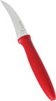 سكين تقشير استيل السيف غاليري، 9 سم، مقوس - أحمر product image 1