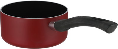كسرولة تيفلون مستر كوك، 14 سم، يد اسود - احمر product image 4