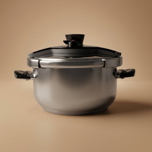 قدر ضغط استيل فالكانو، 8 لتر، تركي - فضي product image