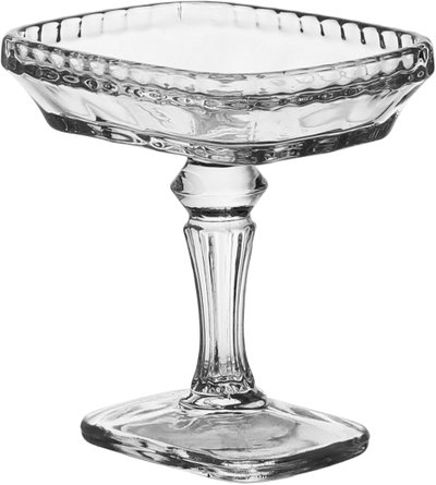 Glass Serving Stand, 9 cm, 2 Pieces - Clear product image 4