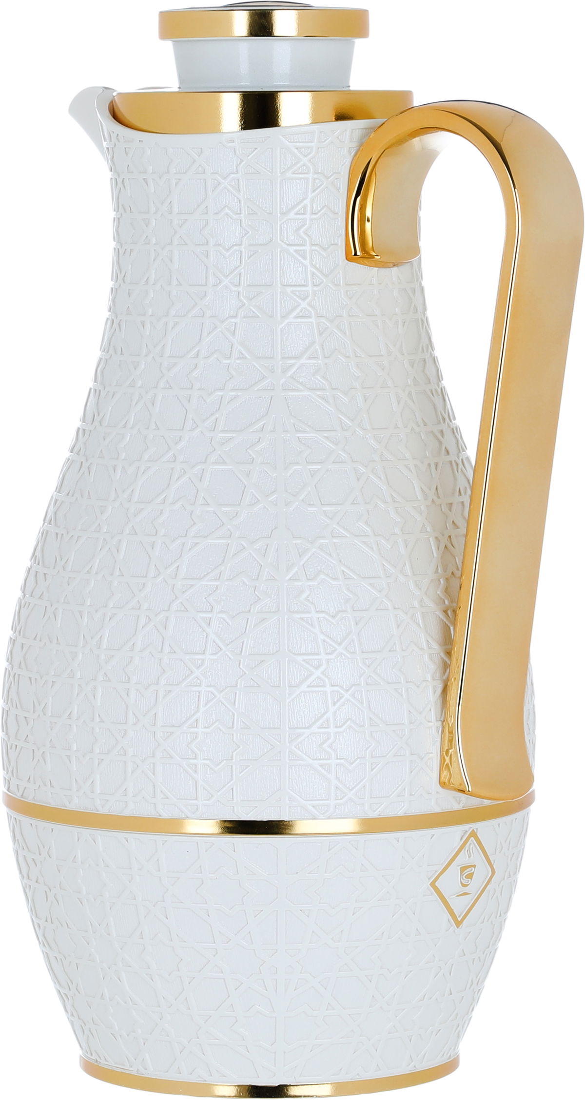 Al Saif Gallery Hessah thermos Set, 1/1 Liter, 2 Pieces - Pearl product image 4