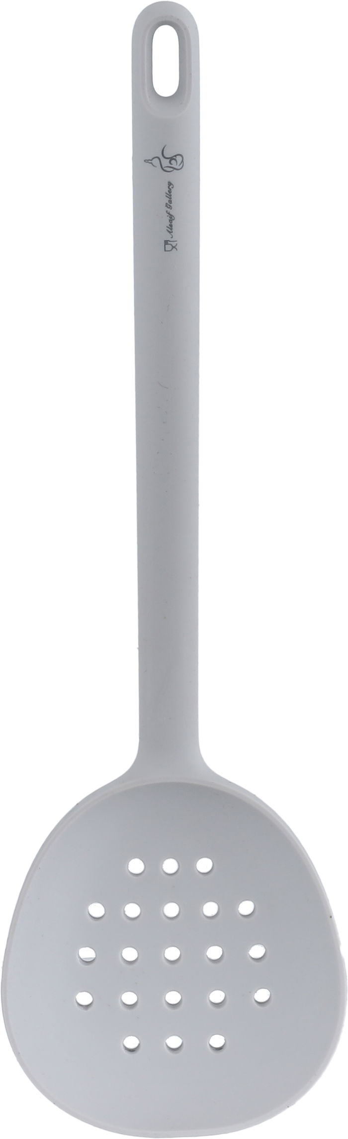 ملعقة تقليب طعام سيليكون السيف غاليري، 31×9.6 سم - رمادي فاتح product image 1