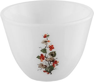 Al Saif Plus Porcelain Arabic Coffee Cup Set, 12 Pieces, Cherry Pattern - White product image 2