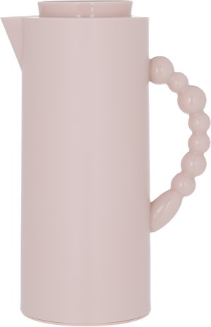 Royal 7 Saif Gallery Thermos, 1 Liter, Inner Glass Vacuum Flask, Pressurized - Pink product image